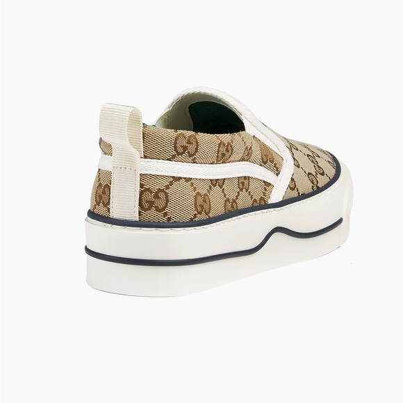 Gucci Tennis 1977 Slip on Sneakers Woman’s/Kids size 4- New. - Picture 15 of 15